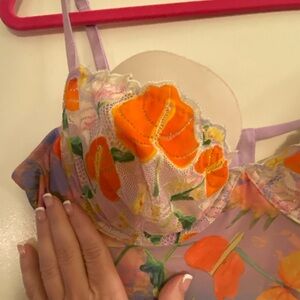 Savage X Fenty floral teddy